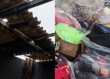  A água molhou fantasias que já estavam prontas para o Carnaval 2027 -  (crédito: Reprodução/Redes Sociais )