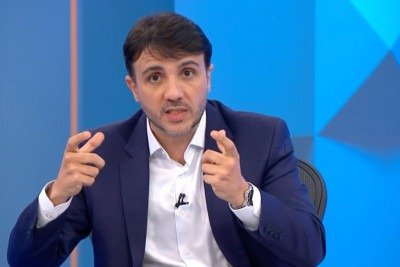 O que Renan Santos diz sobre não citar Deus na campanha -  (crédito: Foto: Reprodução/Globo)