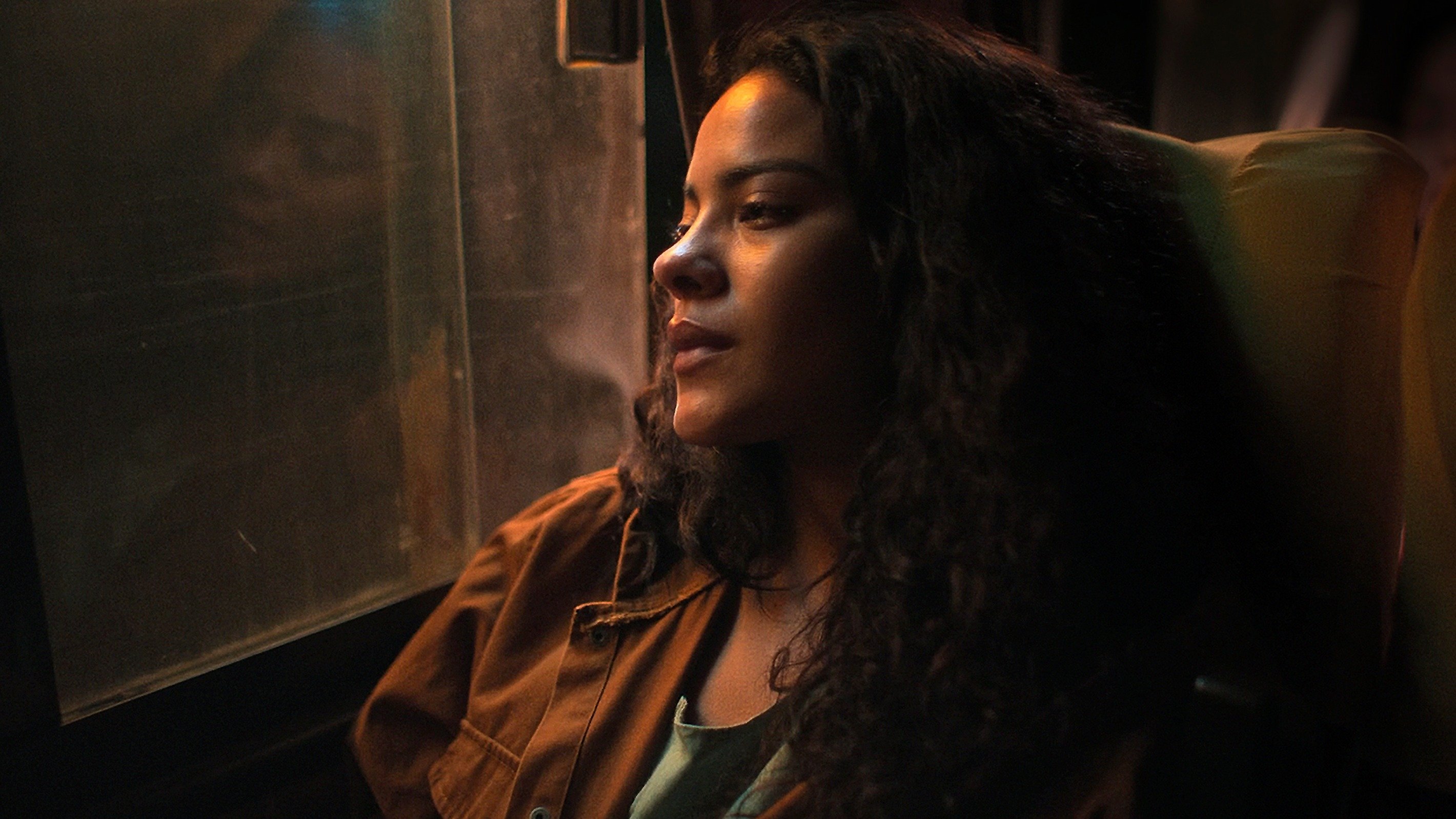 Bella Campos interpreta Marlene, personagem central de "Cinco Tipos de Medo", que busca uma vaga no Oscar 2027 -  (crédito: Divulga&ccedil;&atilde;o)