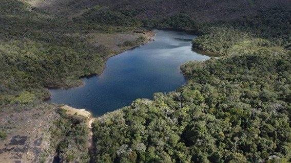 O Tanque Grande, no Santu&aacute;rio do Cara&ccedil;a, guarda a hist&oacute;ria da segunda usina hidrel&eacute;trica de Minas Gerais, pioneira no s&eacute;culo XIX -  (crédito: Divulga&ccedil;&atilde;o)
