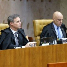 Alexandre de Moraes e André Mendonça batem boca no Supremo - Gustavo Moreno/STF