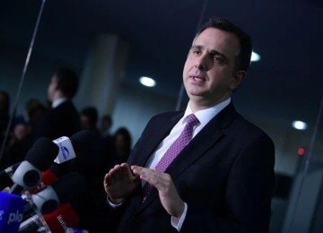 Pacheco vinha sendo pressionado por Lula a disputar o governo mineiro  -  (crédito: Pedro França/Agência Senado)