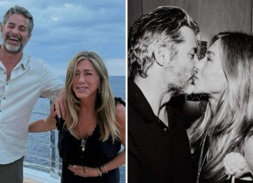 Jim Curtis diz que Jennifer Aniston é uma mulher generosa, gentil e amorosa -  (crédito: Instagram)
