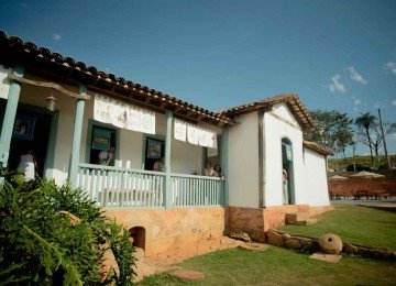 Sede da fazenda da família de Toshiko Ishii abriga instituto
 -  (crédito: Bernardo Silva/Divulgação)