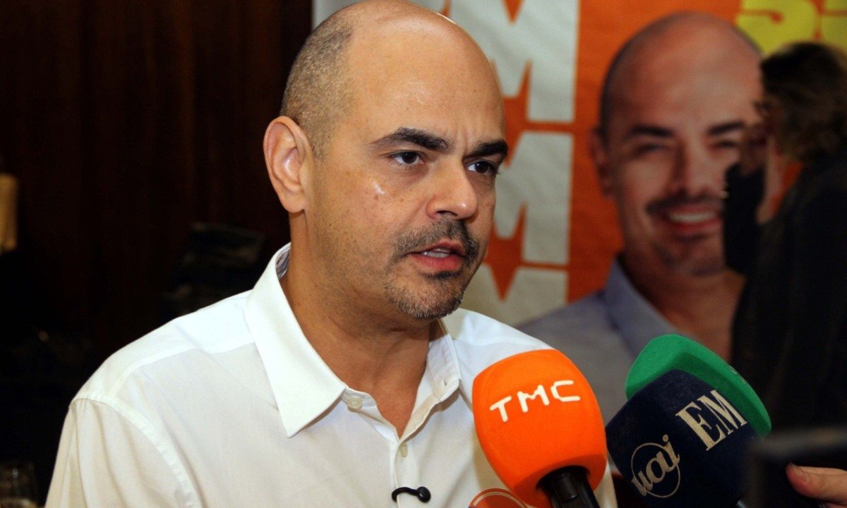 Candidato do PSD ao governo de Minas criticou "falta de dignidade" de Moraes em não renunciar ao cargo - (crédito: Jair Amaral/EM/D.A. Press)