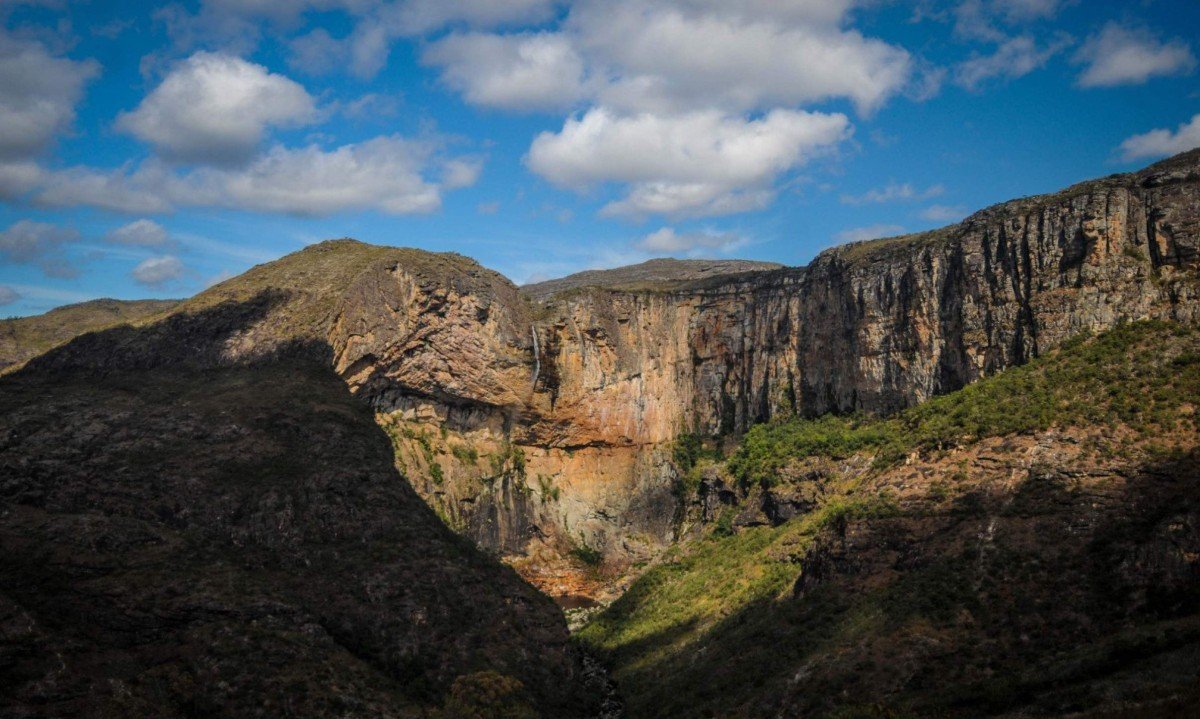 Cachoeira do Tabuleiro - (crédito: Leandro Couri/EM/D.A Press. Brasil)