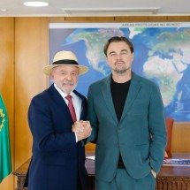 Lula publica foto com Leonardo DiCaprio após se reunir com o ator para falar sobre preservação da Amazônia - Reprodução/Redes Sociais