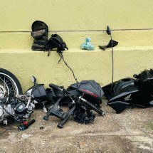 BH: Cerco a moto roubada leva polícia a desmanche clandestino - Ed&eacute;sio Ferreira/EM/D.A. Press