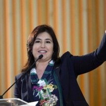 Tebet defende inquérito contra Moraes e Flávio Bolsonaro - Daniel Ramalho/AFP