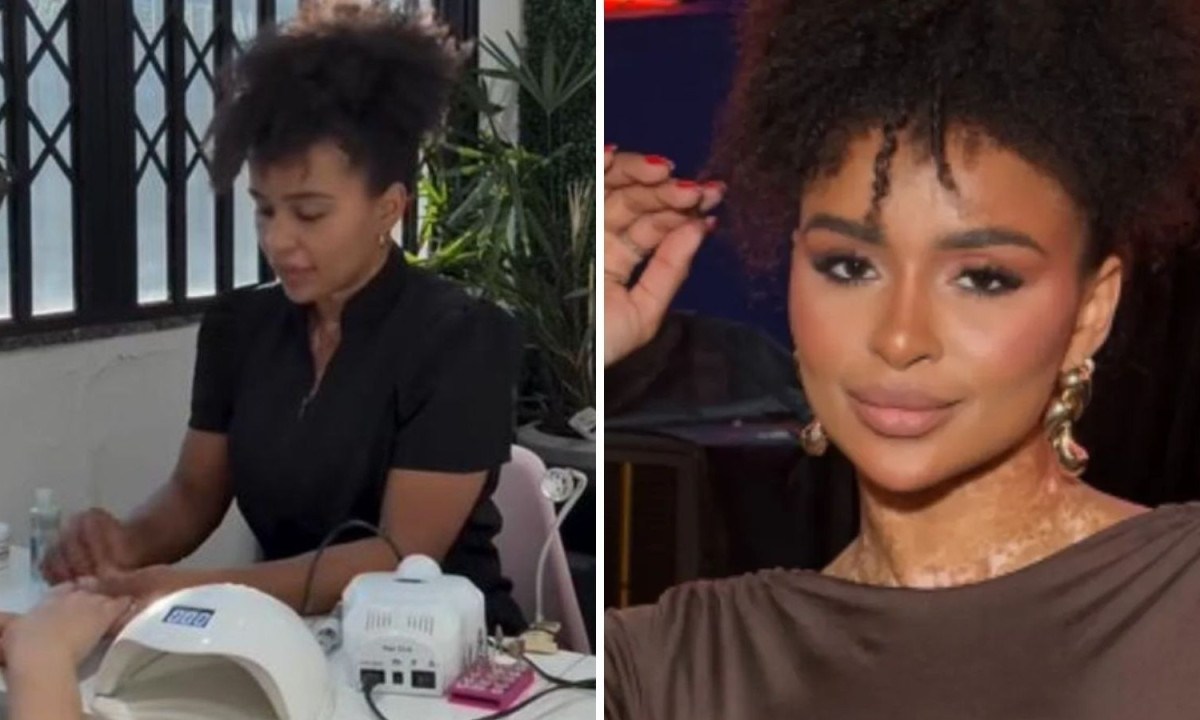 Natália Deodato, ex-BBB e empreendedora, mostra a rotina em seu salão de beleza e responde a críticas por seu trabalho - (crédito: Redes sociais)