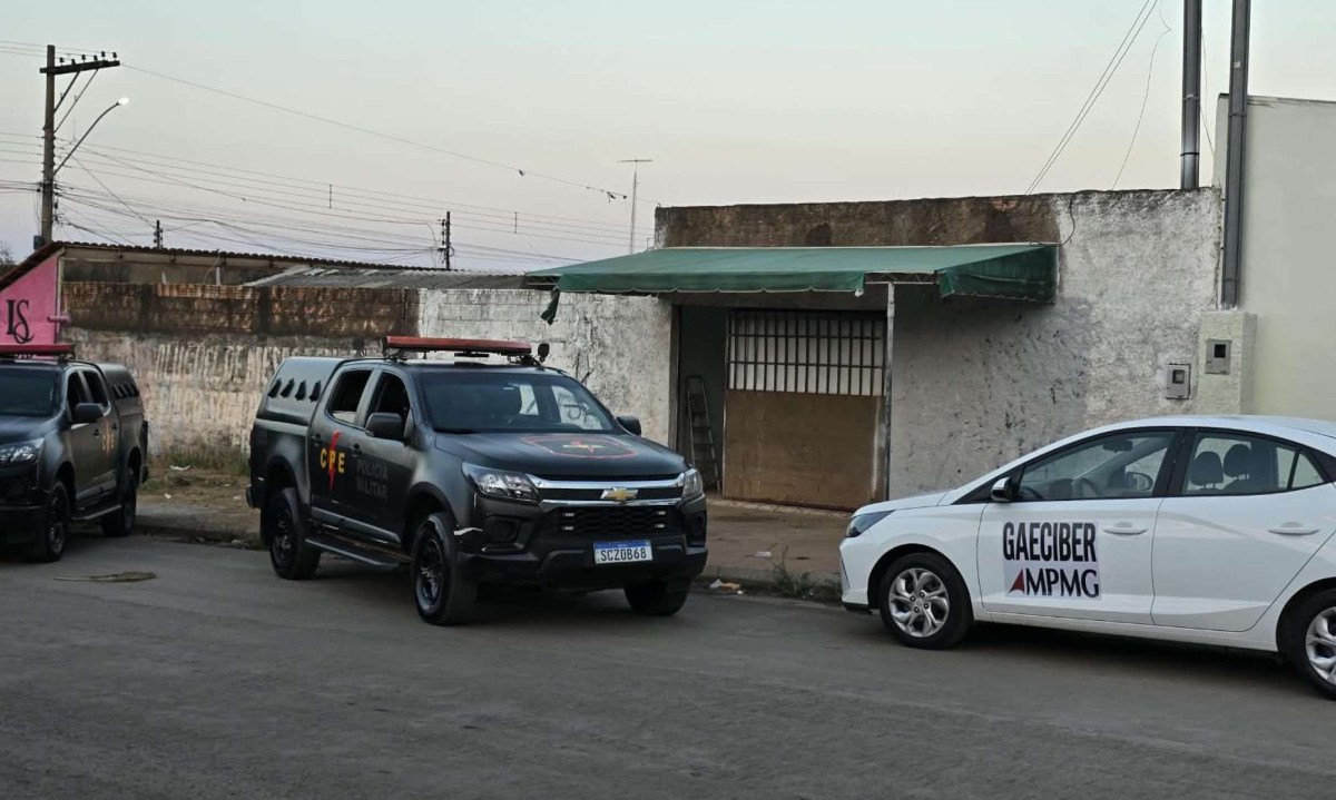 A operação feita pelas forças de segurança de Goiás, São Paulo, Minas e Maranhão resultou na prisão de dez pessoas - (crédito: MPMG / Divulgação)
