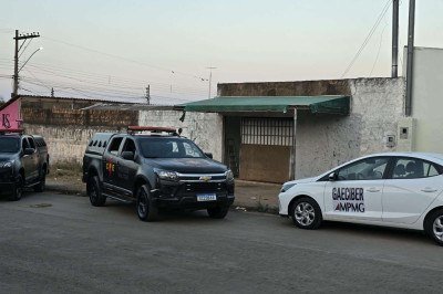 A operação feita pelas forças de segurança de Goiás, São Paulo, Minas e Maranhão resultou na prisão de dez pessoas -  (crédito: MPMG / Divulgação)