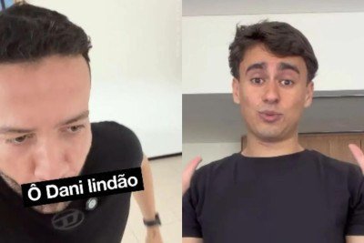 André Janones ironiza áudio de Nikolas Ferreira com jingle de IA -  (crédito: Reprodução/Instagram)