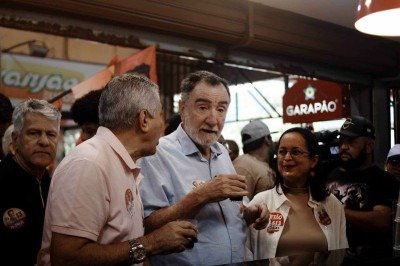O candidato do PT, Patrus Ananias, prometeu investir em segurança pública -  (crédito: PT/Divulgação)