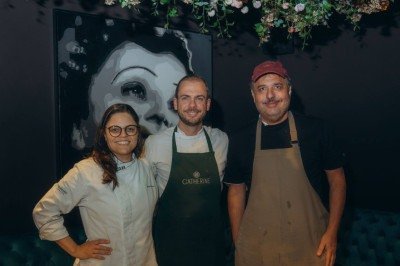 Dayse Paparoto, Nícolas Heckel e Gil Guimarães -  (crédito: Tiago Reis/Divulgação )