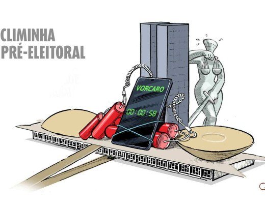 Charge Vorcaro -  (crédito: Quinho)