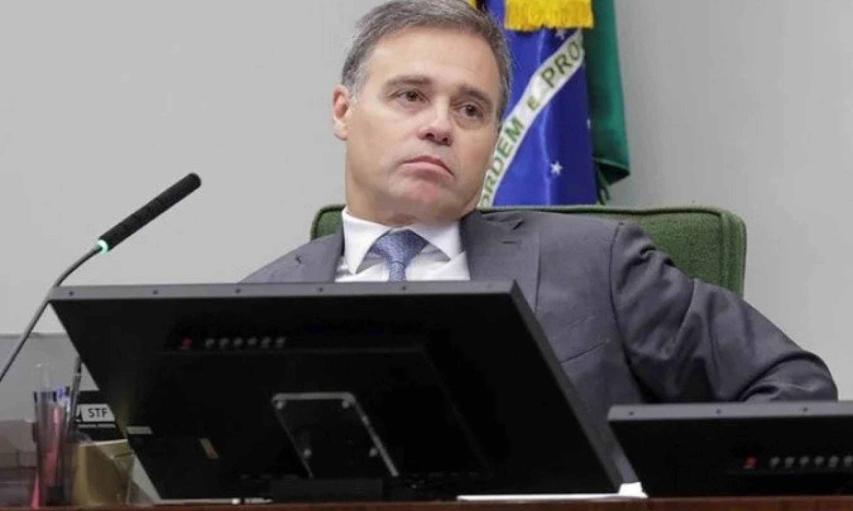 No registro, Mendonça agradece as orações e as mensagens de carinho, a publicação foi feita nesta sexta - (crédito: Rosinei Coutinho/STF)