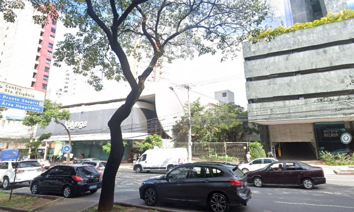 Rua Grão Mogol sentido Avenida do Contorno - (crédito: Google Street View/Reprodução)