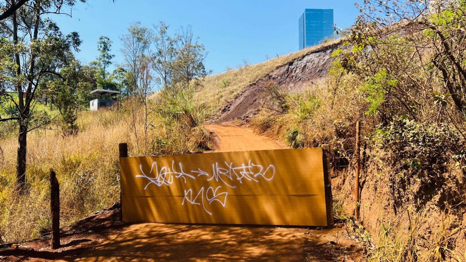 Local de mineração ilegal onde Duda declarou ter sido agredida