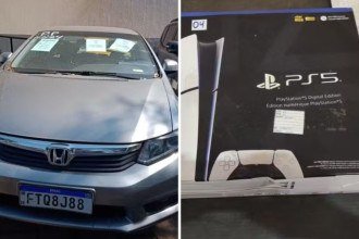 Leilão da Receita tem PS5 por R$ 554 e Onix por R$ 12,9 mil