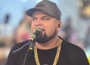 Diego Sanches, conhecido como Branco, m&uacute;sico do grupo de pagode D'Kara Nova, que morreu v&iacute;tima de um acidente -  (crédito: Redes sociais)