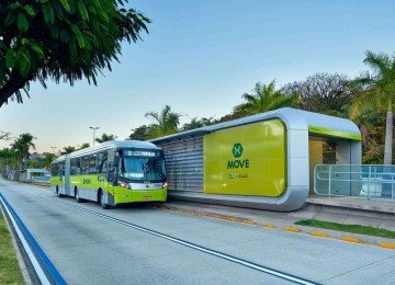 Plano tem 14 projetos para ampliação e instalação de novos BRTs nas cidades da Grande BH -  (crédito: Jomar Bragança/Divulgação)