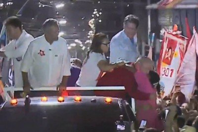 Incidente aconteceu na cidade Juazeiro do Norte na noite desta sexta-feira (4/9) -  (crédito: SBT Brasil / Reprodução)