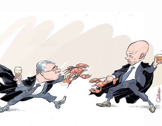 Charge Ministros -  (crédito: Quinho)