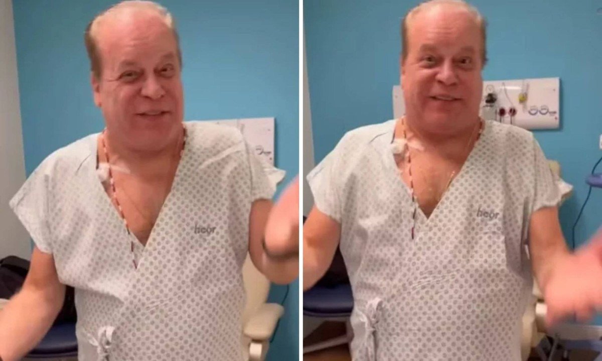 Em tratamento contra câncer de intestino, Chico Pinheiro brinca com fim de tratamento - (crédito: Redes sociais)