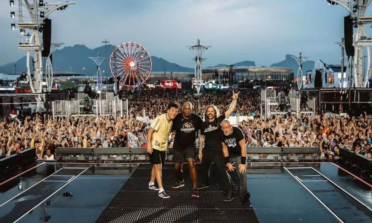 Banda de metal agradeceu ao público nas redes sociais - (crédito: Reprodução/Redes Sociais)