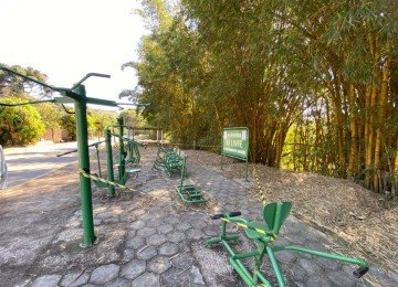 Áreas públicas estão sendo interditadas -  (crédito: Prefeitura de Jeceaba)