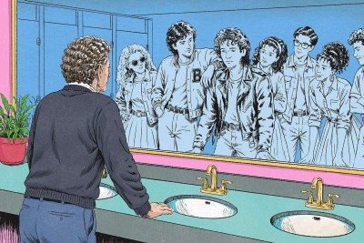 Nos primeiros anos de escola , os valores das crianças costumam estar alinhados aos dos adultos que as supervisionam. No ensino médio, isso muda -  (crédito: Emmanuel Lafont/BBC)