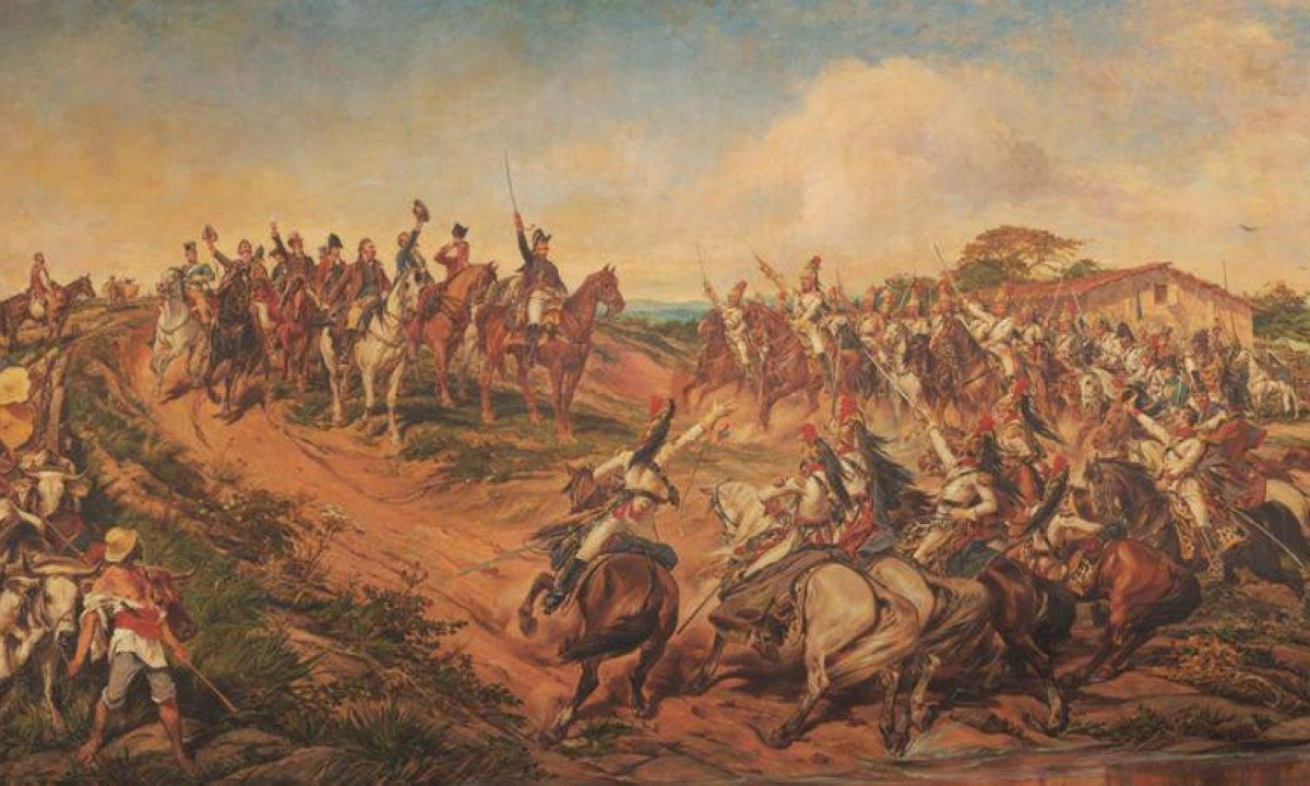 Batalha de São Domingo, quadro que representa a independência do Haiti - (crédito: Domínio Público)