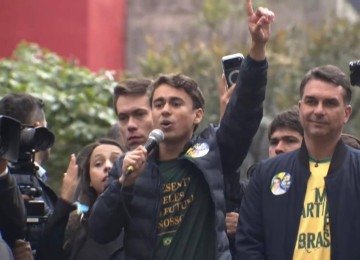 Nikolas também voltou a comentar a divulgação de conversas envolvendo Daniel Vorcaro -  (crédito: Youtube/Divulgação)