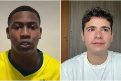 Os investigadores analisam tanto a denúncia de discriminação contra o ator quanto uma acusação de racismo levantada pelo streamer. -  (crédito: Tupi) -Os investigadores analisam tanto a denúncia de discriminação contra o ator quanto uma acusação de racismo levantada pelo streamer. -  (crédito: Tupi)