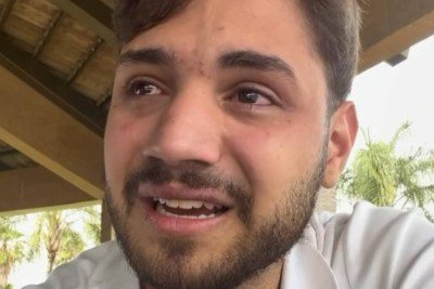 Pedro Araújo, irmão de adolescente de 17 anos, vítima de homofobia -  (crédito: Pedro Araújo / Instagram / Reprodução)