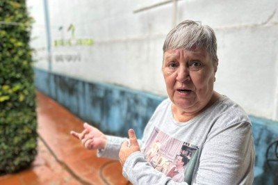 Mara conta que acordou por volta das 3h30 com um forte estrondo e pensou que fosse uma obra -  (crédito: Quéren Hapuque/EM/DA Press)