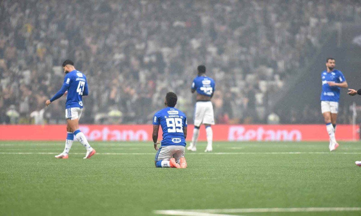 Com a eliminação da Copa do Brasil, Raposa fica só com a disputa do Campeonato Brasileiro no segundo semestre -  (crédito: Ramon Lisboa/EM/D.A Press)