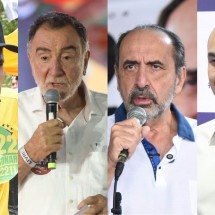 Confira a agenda dos candidatos ao governo de Minas nesta quarta (9/9) - Gladyston Rodrigues e Marcos Vieira/EM/D.A. Press