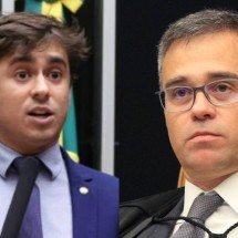 Nikolas chama diretor da PF de ‘tirano’ e defende Mendonça: ‘É só o começo’ - Kayo Magalhães/Câmara dos Deputados e Nelson Jr./SCO/STF