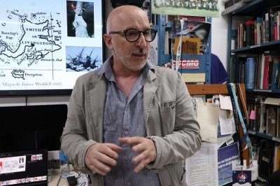 Andres Zarankin, professor titular do departamento de Antropologia e Arqueologia da UFMG -  (crédito: Marcos Vieira/EM/DA. Press)