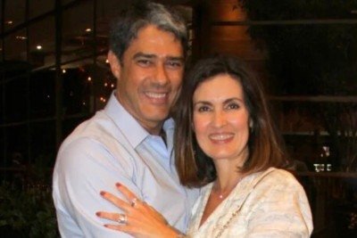 William Bonner e Fátima Bernardes ficaram casados por 26 anos e mantêm amizade -  (crédito: Redes sociais)