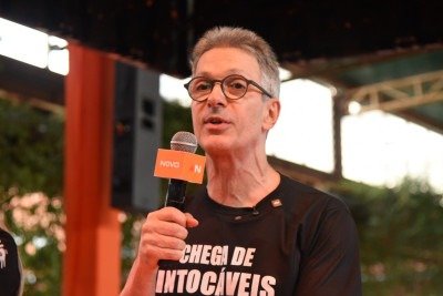 Ex-governador mineiro vibrou com decisão de Mendonça no afastamento do diretor da PF -  (crédito: Gladyston Rodrigues/EM/D.A. Press)