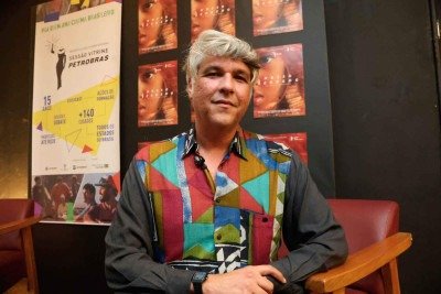 O cineasta, produtor e diretor teatral Ricardo Alves Jr. participou da sessão comentada de 'Nosso segredo' em Belo Horizonte, no último dia 27 -  (crédito: Marcos Vieira /EM/DA. Press)