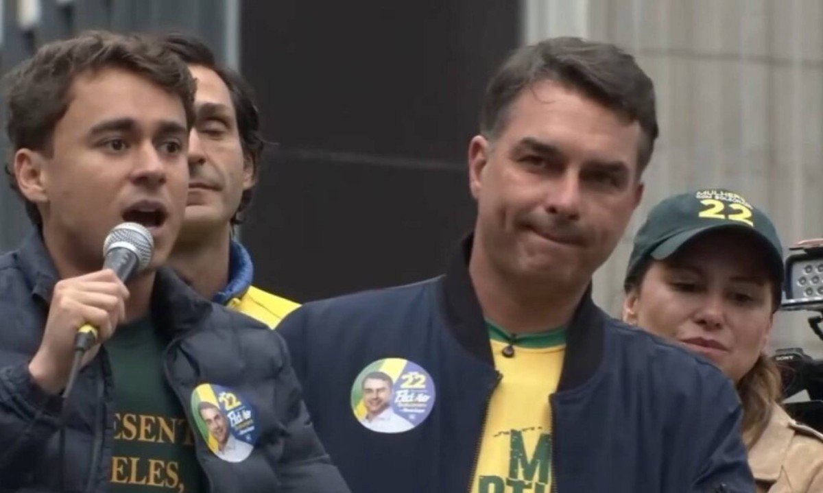 Nikolas Ferreira erra data ao prever Bolsonaro em posse de Flávio - (crédito: Tupi)