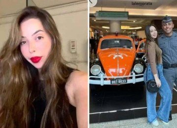 Marido da vítima e suspeito do crime, o soldado da PM Vinícius Costa Silva cumpre prisão temporária de 30 dias no Presídio Romão Gomes  -  (crédito: Reprodução/Redes Sociais)
