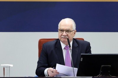 O presidente do STF, ministro Edson Fachin -  (crédito:  Gustavo Moreno/STF)