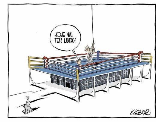 Luta -  (crédito: Kleber)