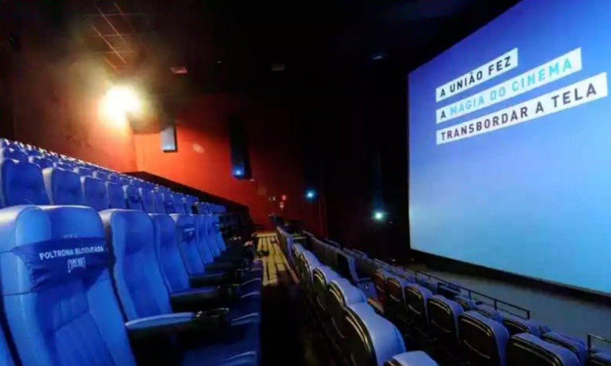 O valor promocional é válido para qualquer filme em cartaz nas sessões tradicionais (IMAGEM MERAMENTE ILUSTRATIVA) - (crédito: Leandro Couri/EM/D.A. Press)
