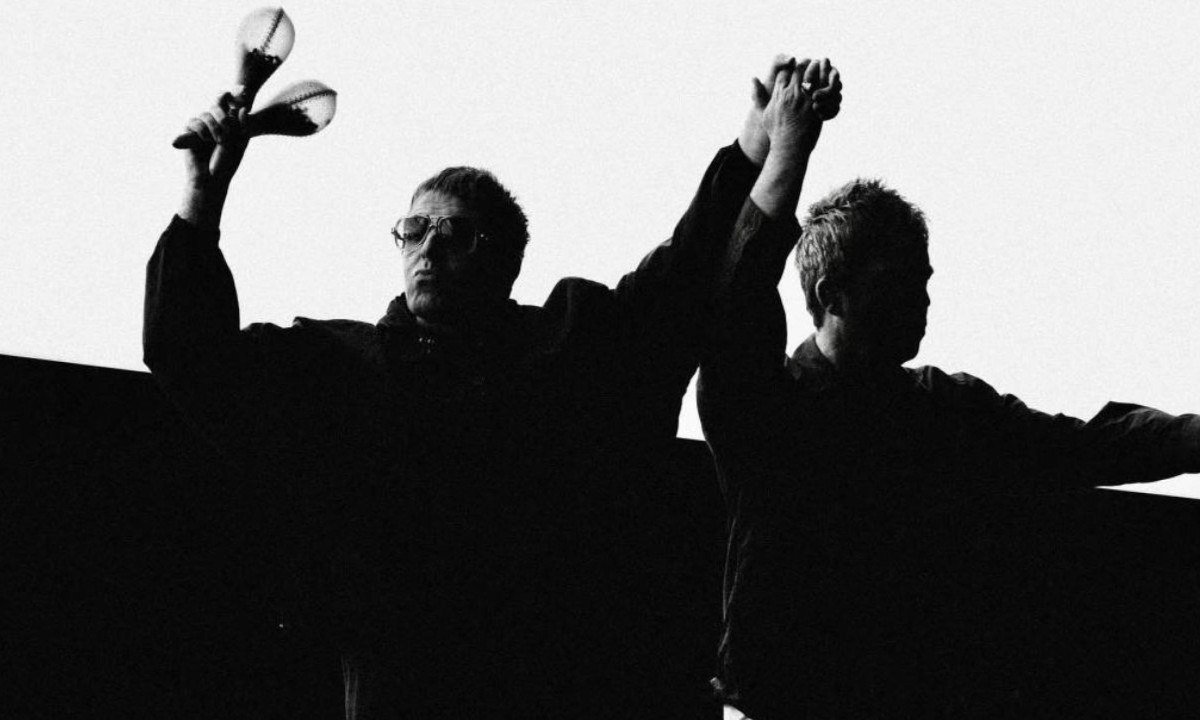 Cena do documentário 'Oasis: Don't Look Back In Anger', de Dylan Southern e Will Lovelace - (crédito: Divulgação)